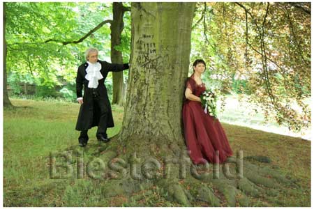 Gothic-Hochzeitspaar