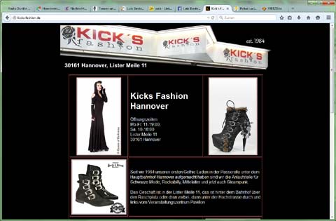 Kick`s Gotic Shop Hangover